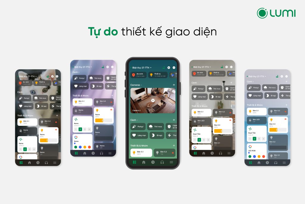 giao dien ngu canh tren lumi life