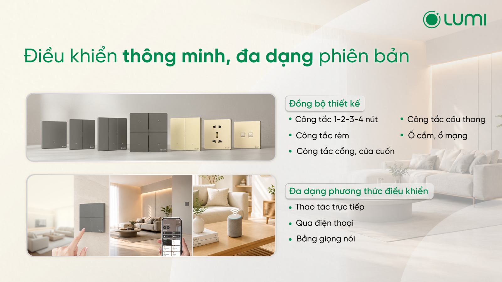 Công tắc Lumes Smarthome Vũng Tàu 4 Công tắc Lumes Smarthome Vũng Tàu 4